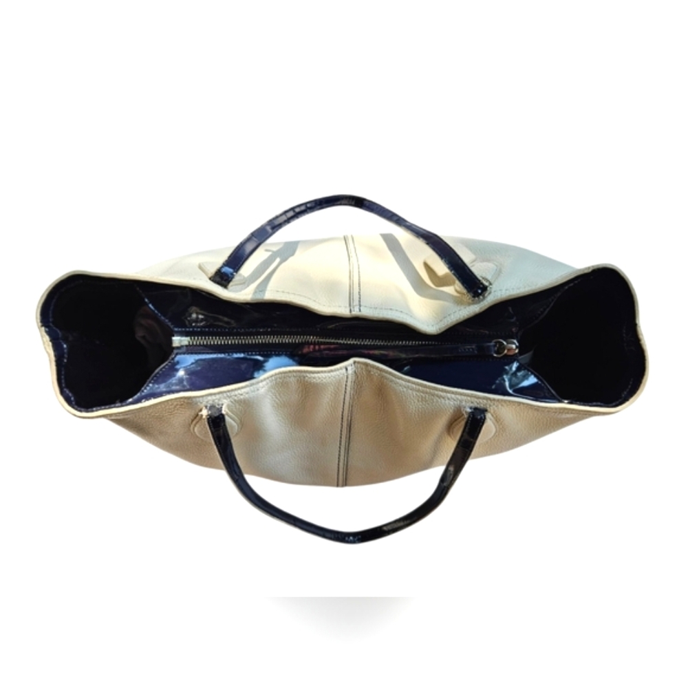 COACH | XL Parchment Shopper Travel Tote | Leather | Womens | Shoulder Bag - Picture 5 of 16